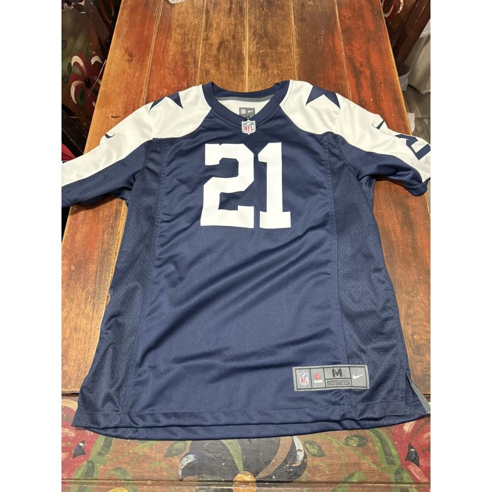 Ezekiel Elliott #21 Dallas Cowboys Nike NFL Jersey  Size Medium Nice Men's